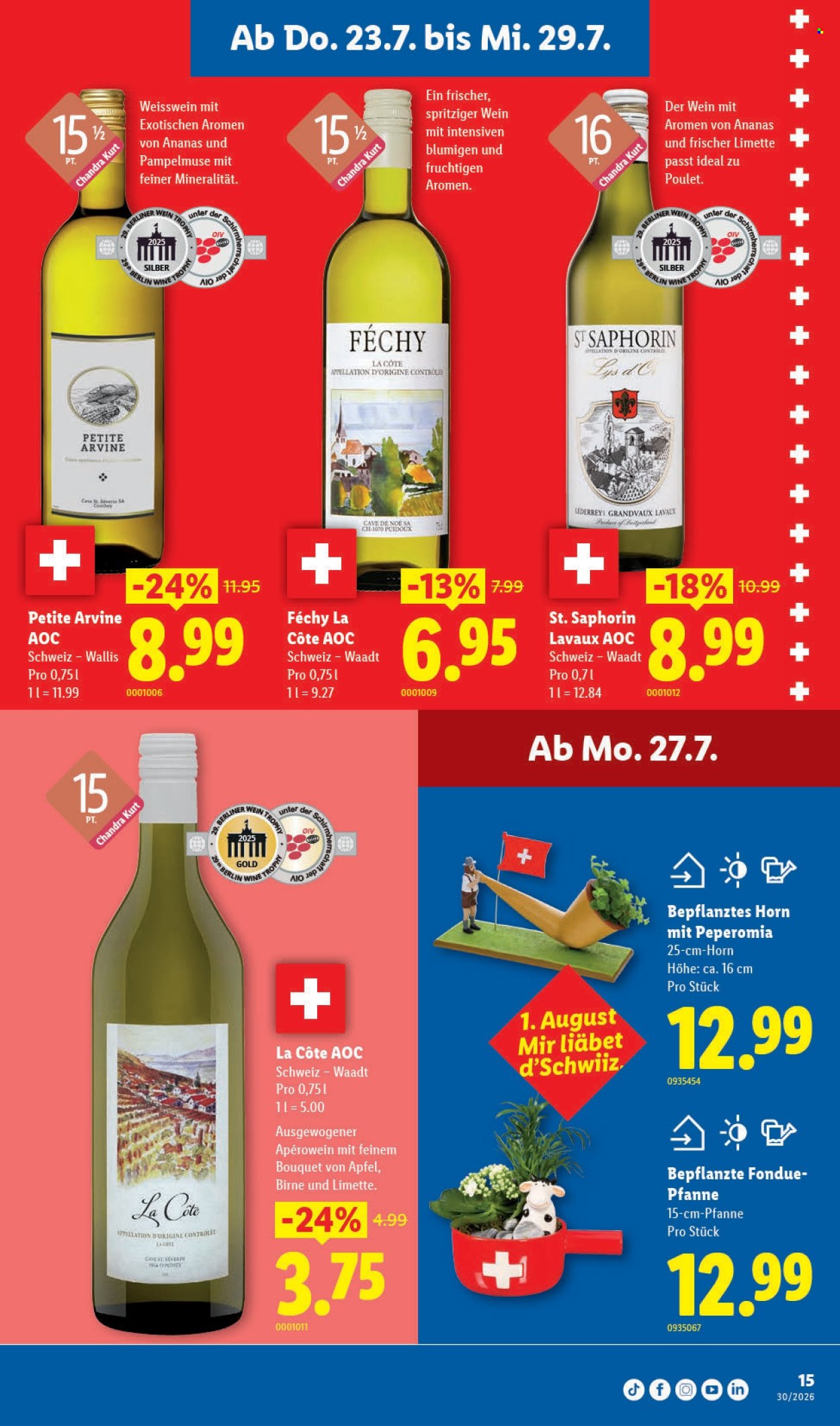 Catalogue Lidl - 23.7.2026 - 29.7.2026. Page 15. Page 15