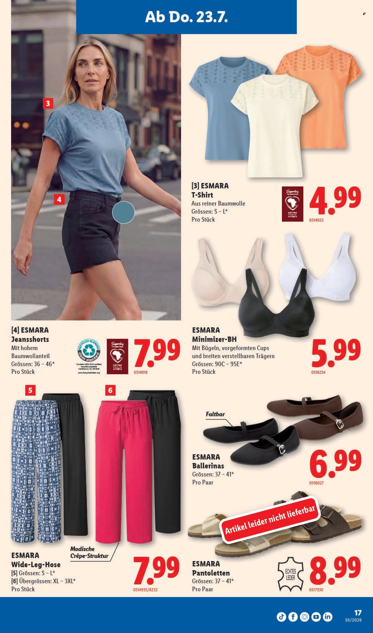 Catalogue Lidl - 23.7.2026 - 29.7.2026. Page 17. Page 17