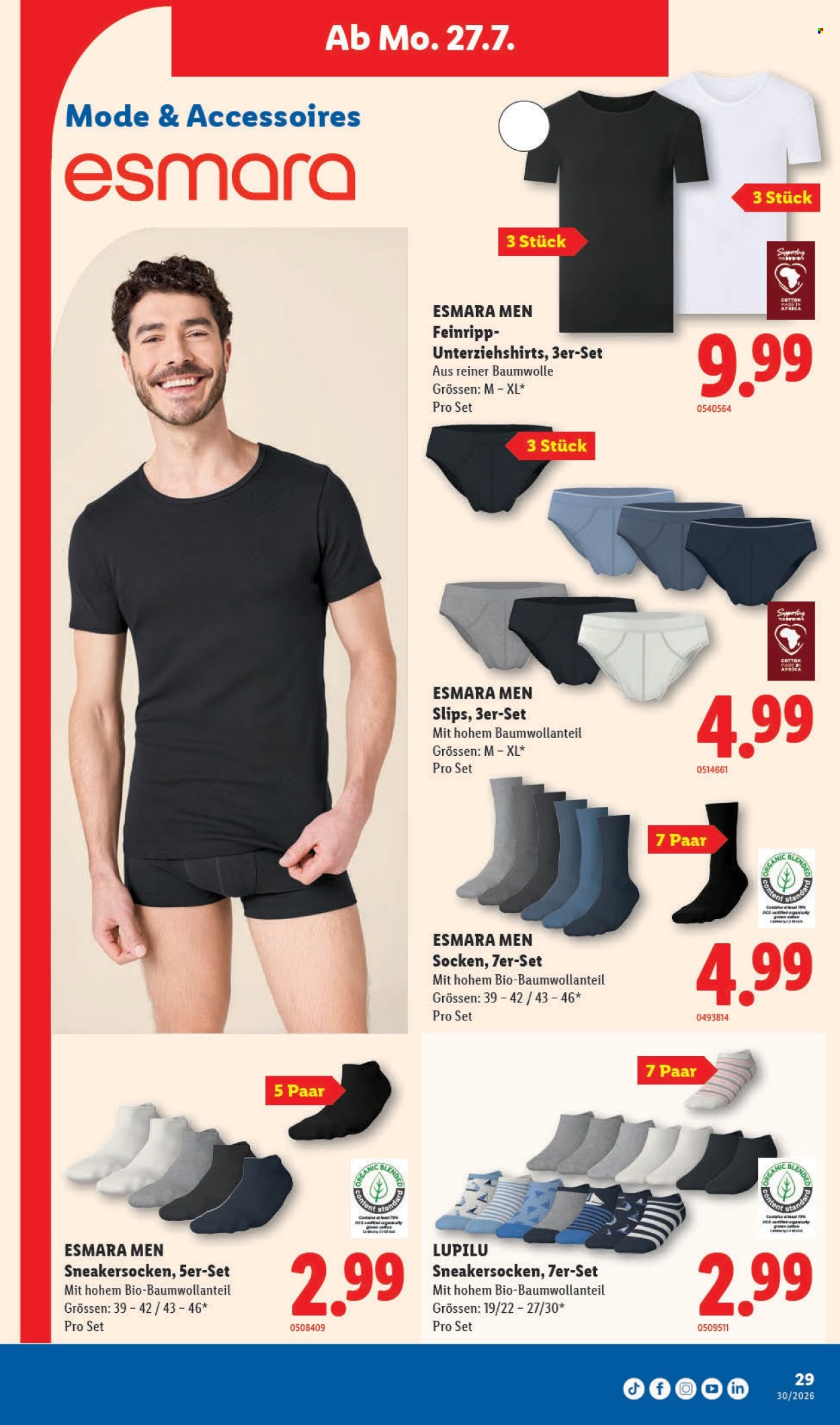 Catalogue Lidl - 23.7.2026 - 29.7.2026. Page 29. Page 29