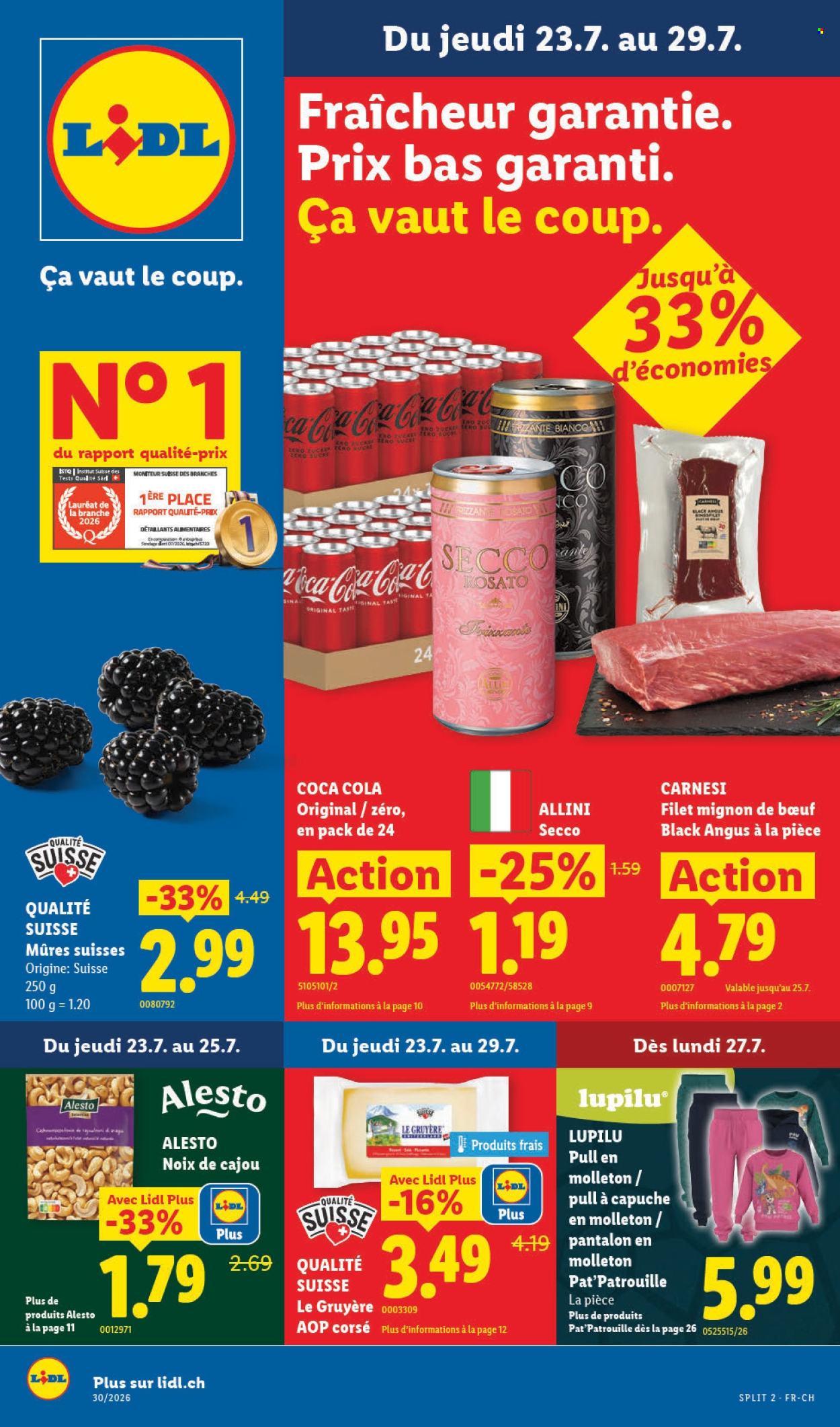 Catalogue Lidl - 23.7.2026 - 29.7.2026. Page 1. Page 1