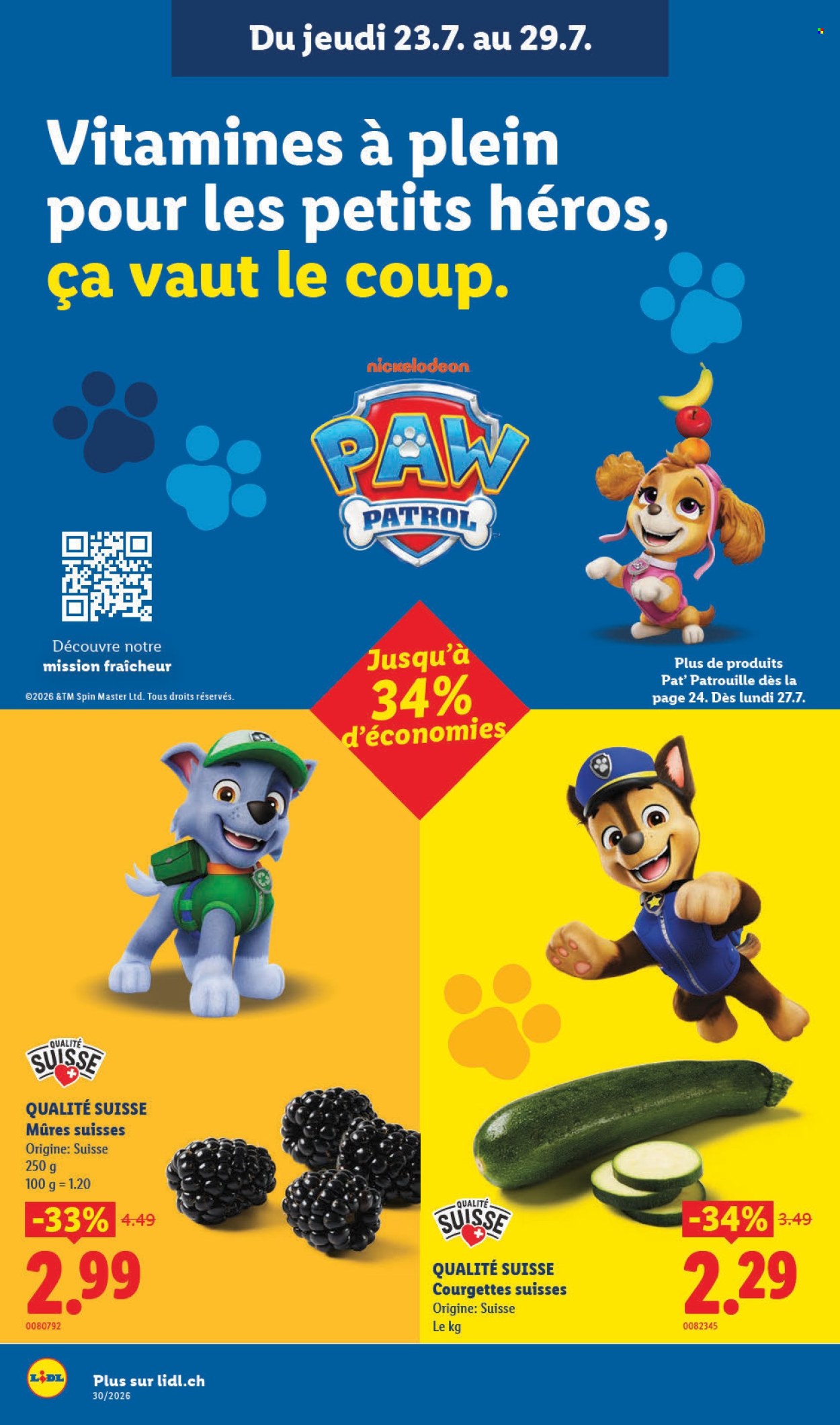 Catalogue Lidl - 23.7.2026 - 29.7.2026. Page 4. Page 4