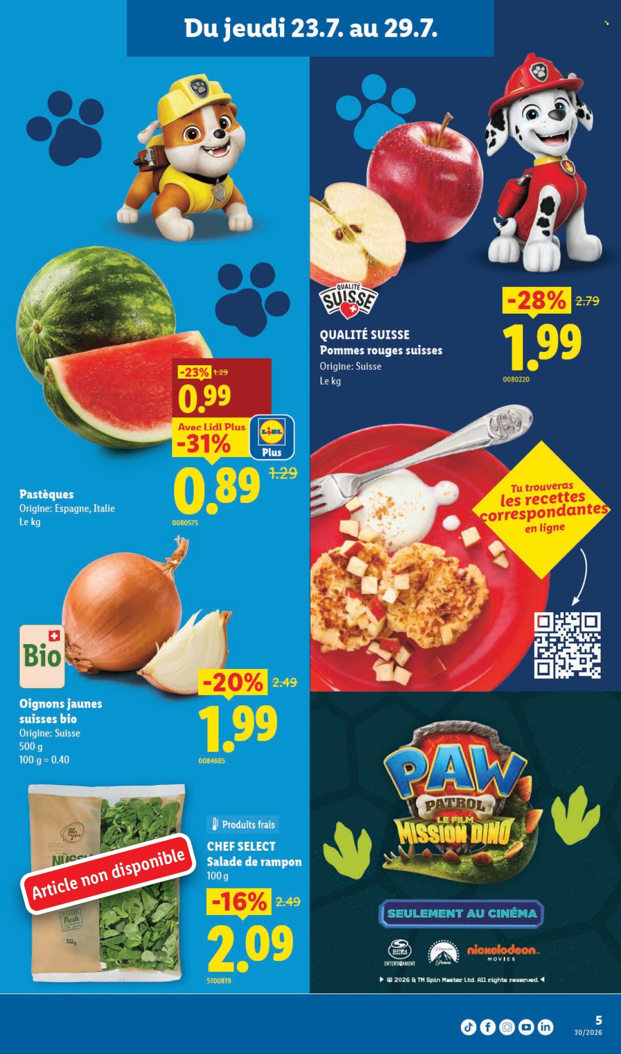 Catalogue Lidl - 23.7.2026 - 29.7.2026. Page 5. Page 5