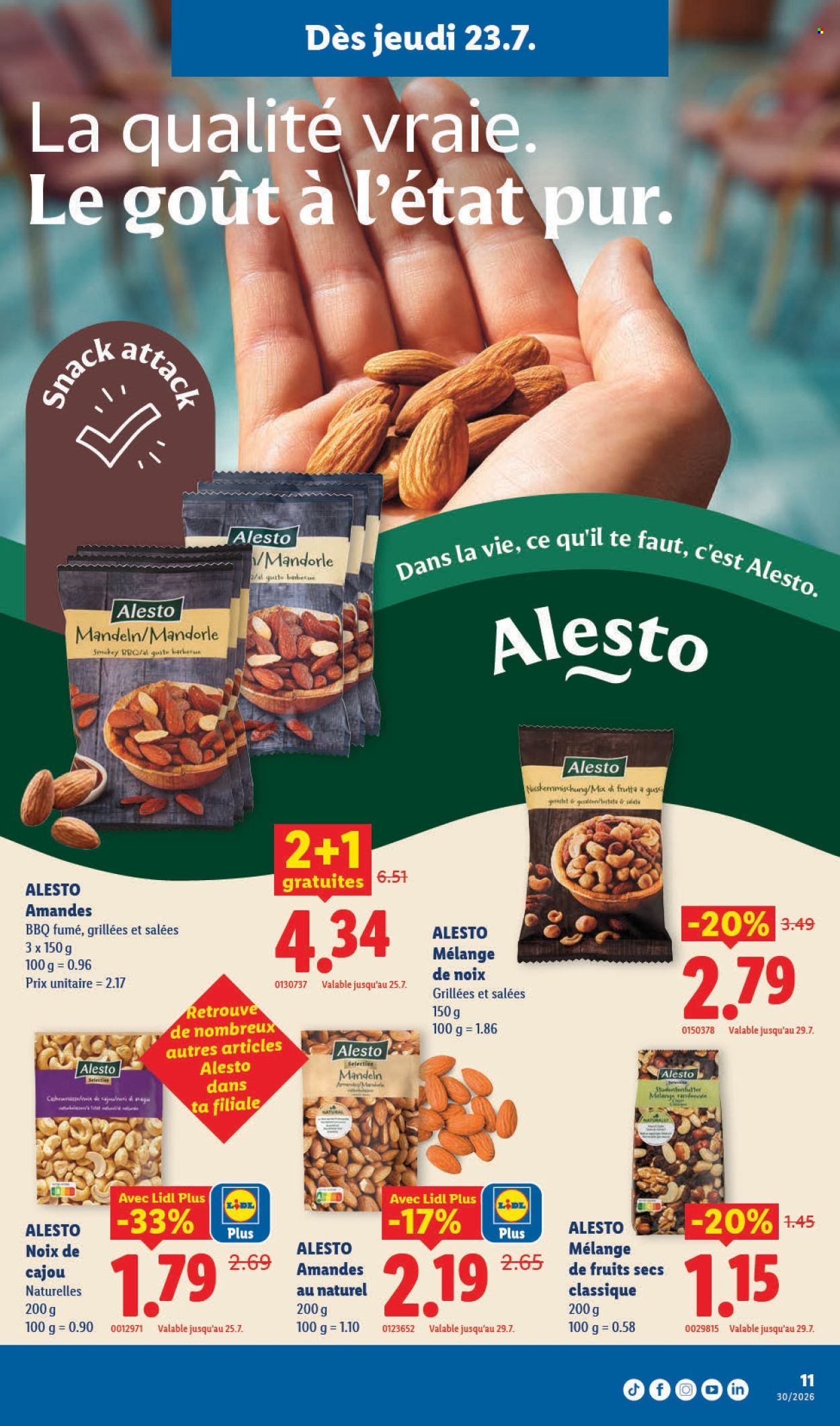 Catalogue Lidl - 23.7.2026 - 29.7.2026. Page 11. Page 11