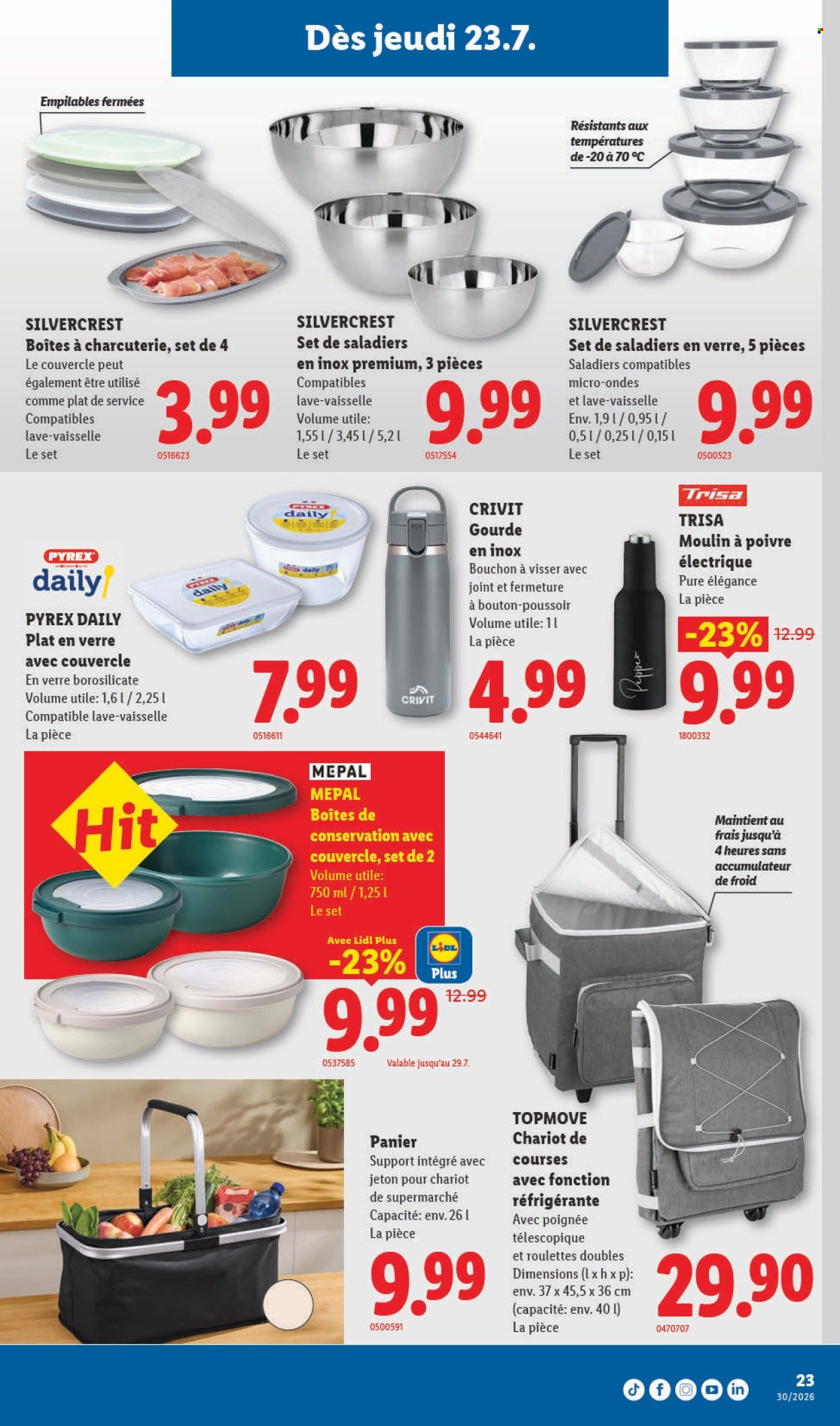 Catalogue Lidl - 23.7.2026 - 29.7.2026. Page 23. Page 23