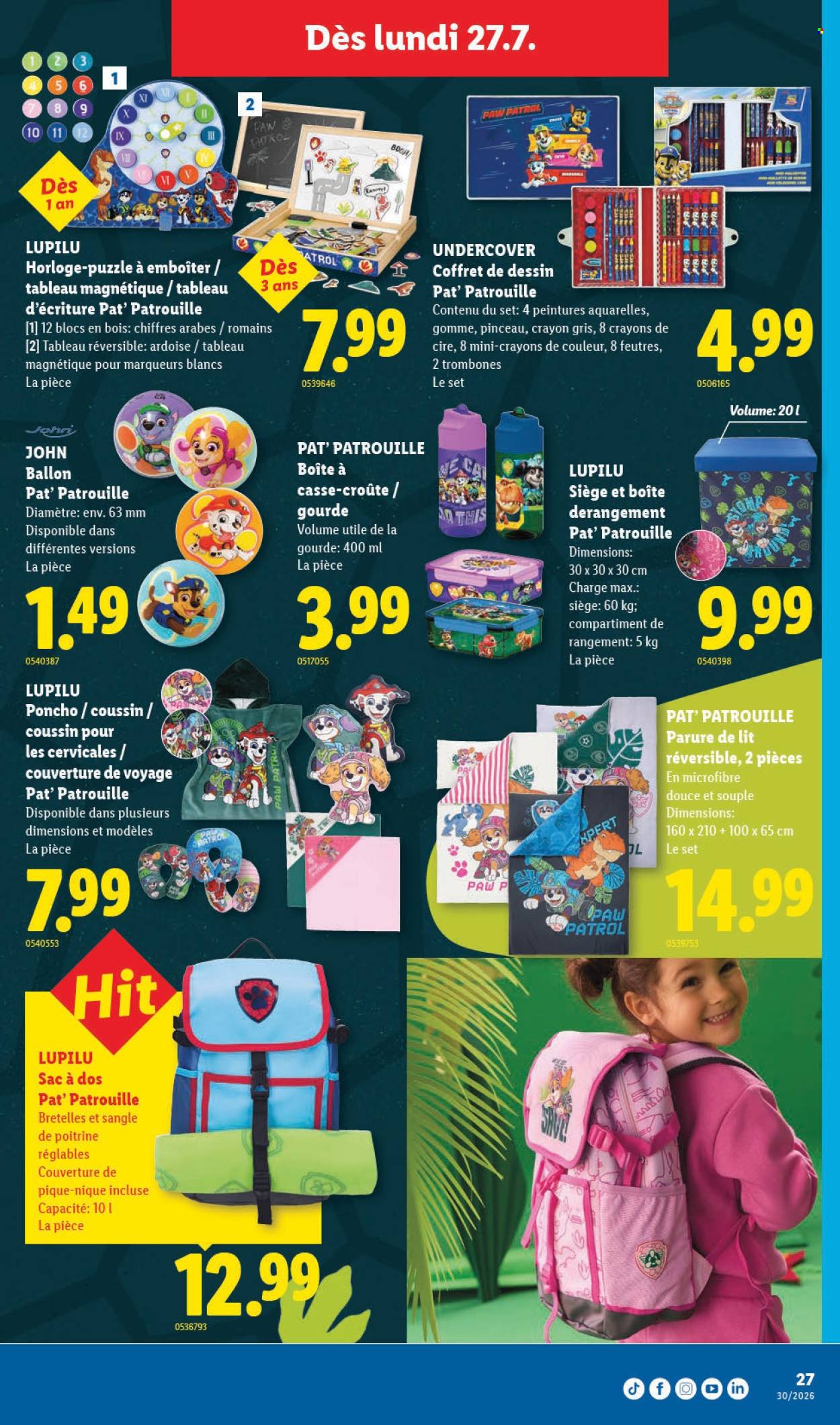 Catalogue Lidl - 23.7.2026 - 29.7.2026. Page 27. Page 27