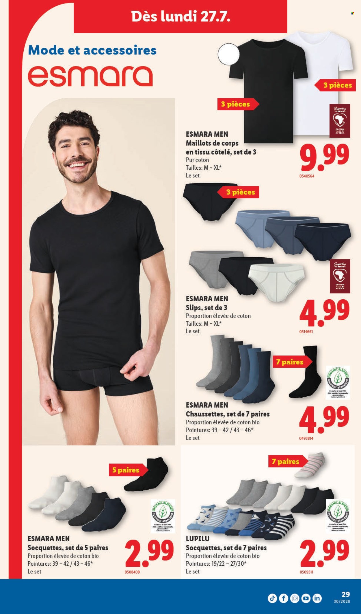 Catalogue Lidl - 23.7.2026 - 29.7.2026. Page 29. Page 29