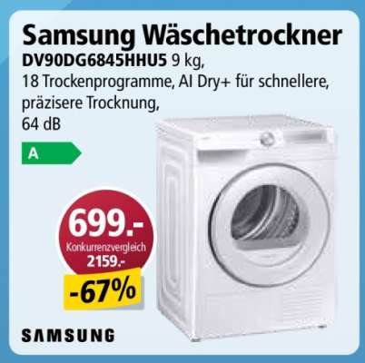Samsung Wäschetrockner
