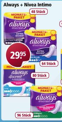 Always + Nivea Intimo