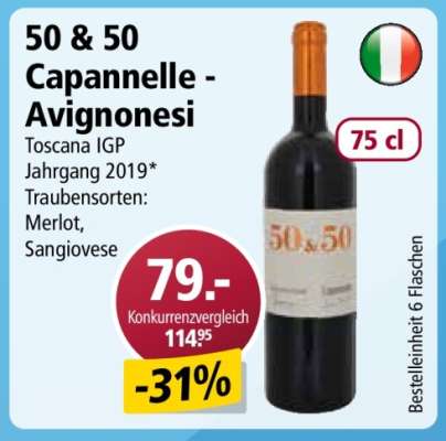 50 & 50 Capannelle - Avignonesi