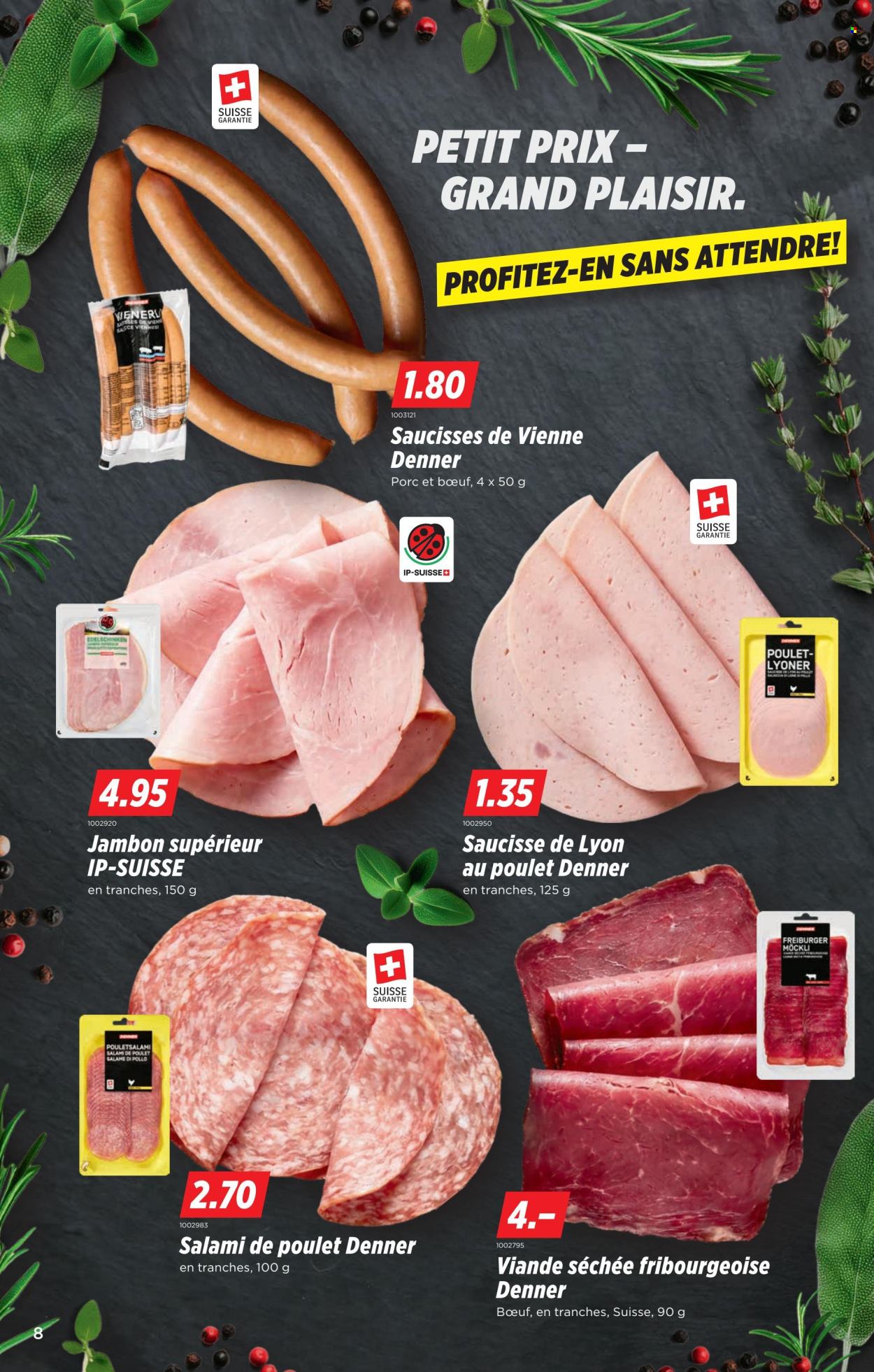 Catalogue Denner - 23.7.2026 - 29.7.2026. Page 8. Page 8