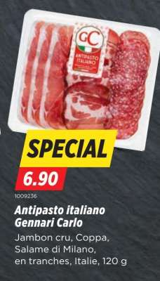 Antipasto italiano Gennari Carlo