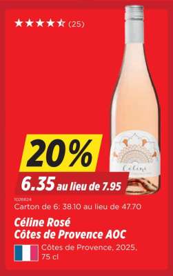 Céline Rosé Côtes de Provence AOC