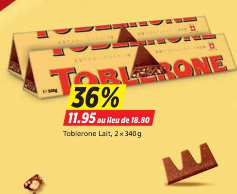 Toblerone Lait
