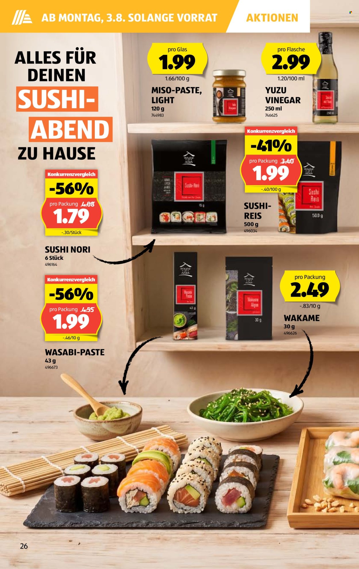 Catalogue Aldi - 30.7.2026 - 5.8.2026. Page 26. Page 26