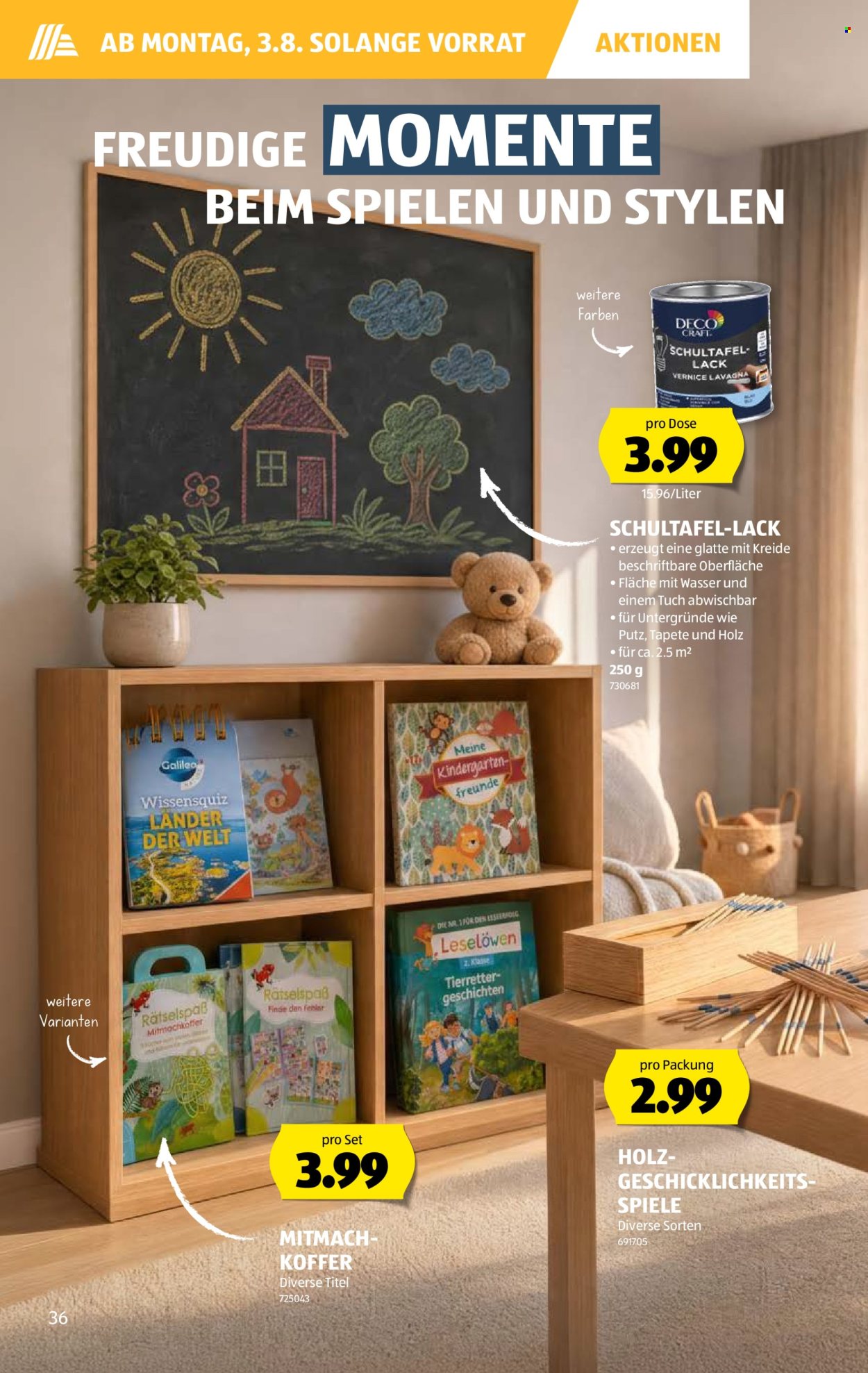 Catalogue Aldi - 30.7.2026 - 5.8.2026. Page 36. Page 36