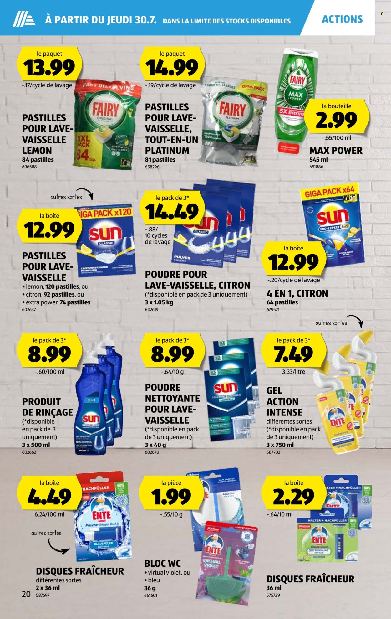 Catalogue Aldi - 30.7.2026 - 5.8.2026. Page 20. Page 20