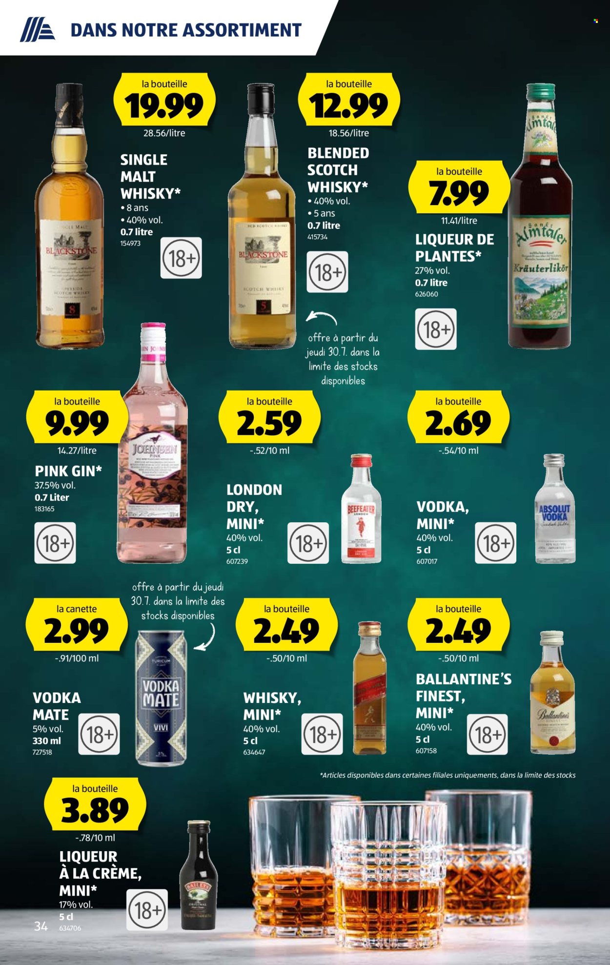 Catalogue Aldi - 30.7.2026 - 5.8.2026. Page 34. Page 34