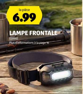 LAMPE FRONTALE