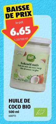 HUILE DE COCO BIO