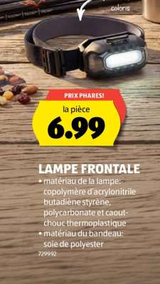 LAMPE FRONTALE