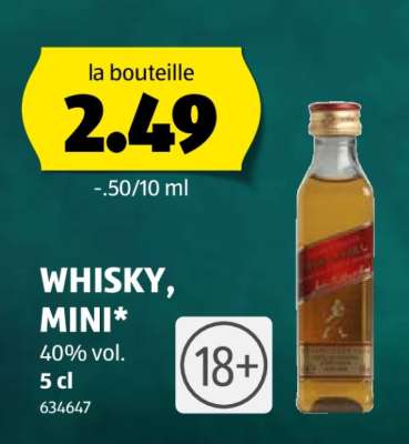 WHISKY, MINI