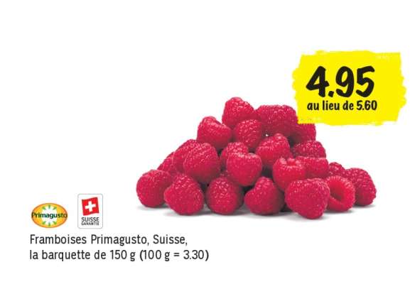 Framboises Primagusto