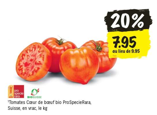 Tomates Cœur de bœuf bio ProSpecieRara