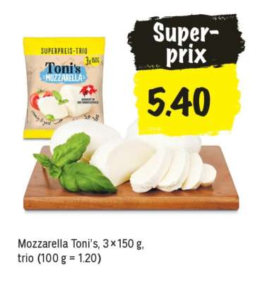 Mozzarella Toni's