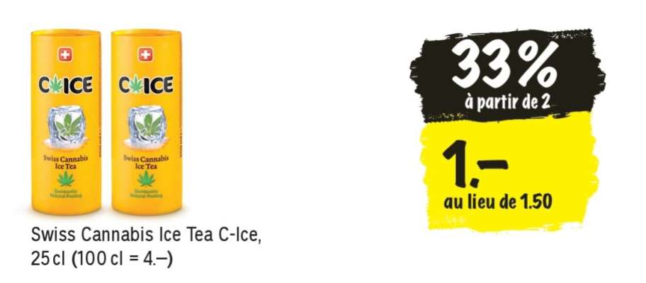 Swiss Cannabis Ice Tea C-Ice