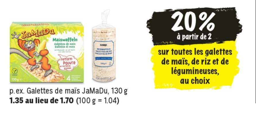 Galettes de maïs JaMaDu