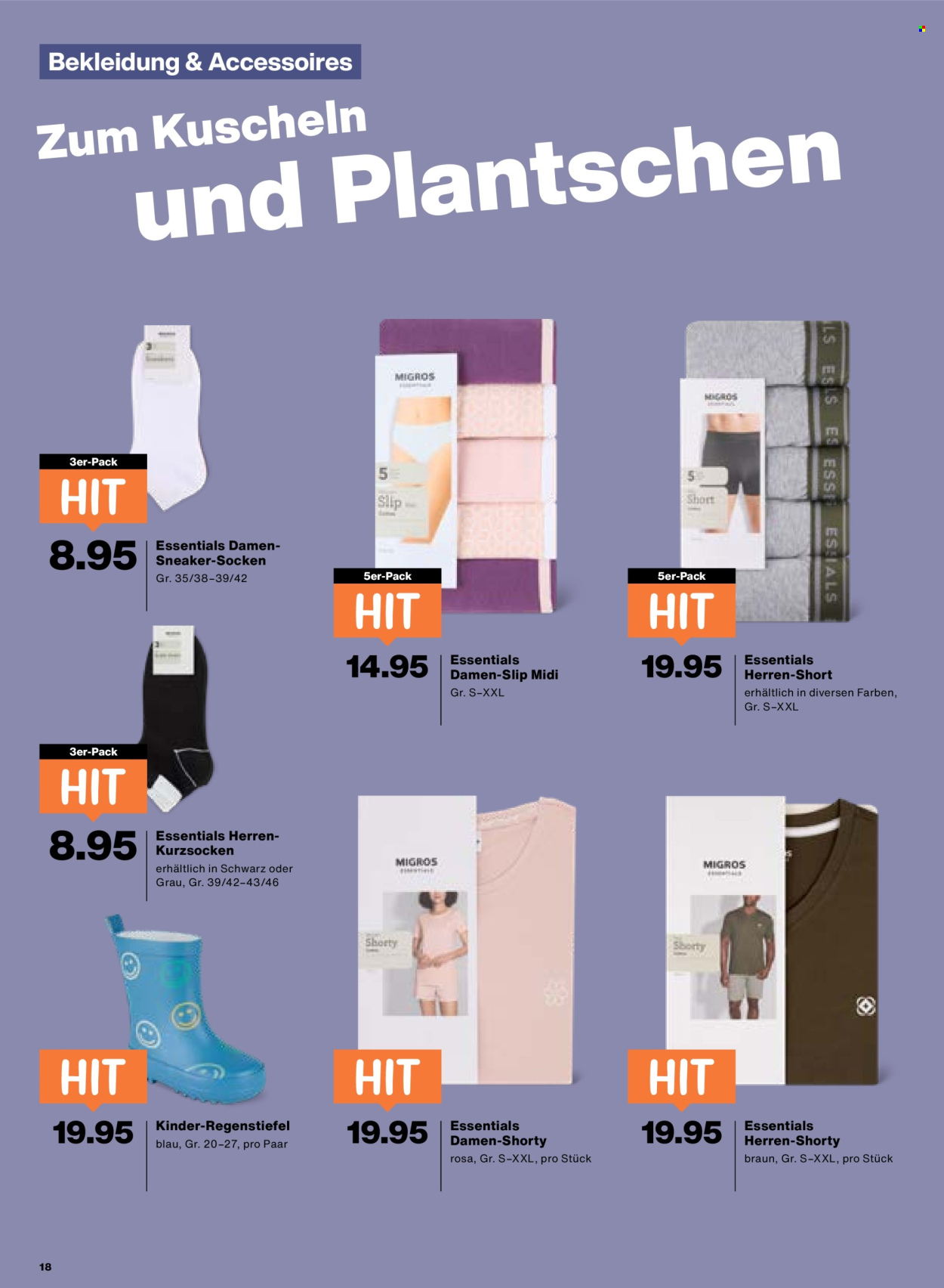 Catalogue Migros - 23.7.2026 - 29.7.2026. Page 18. Page 18