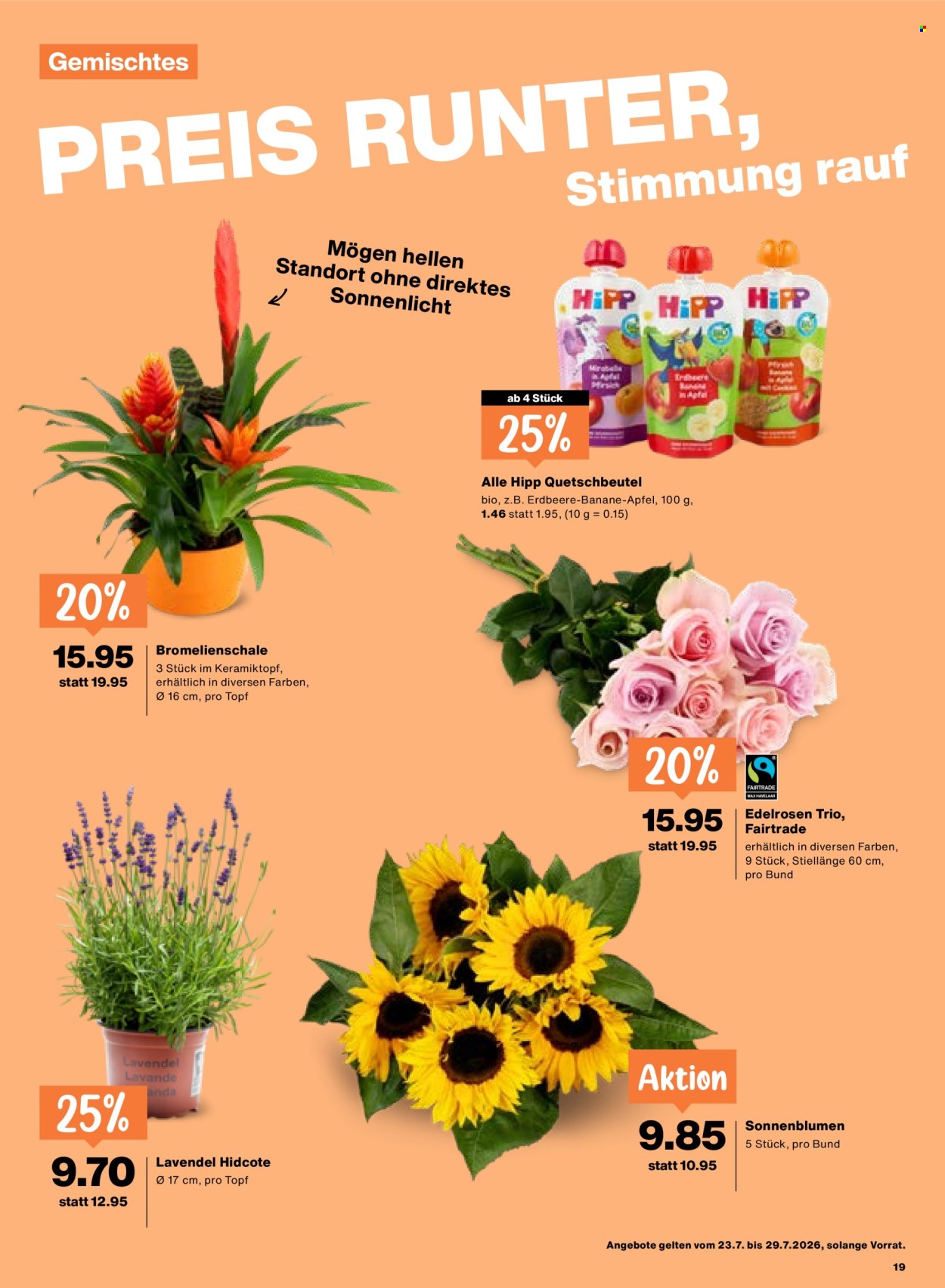 Catalogue Migros - 23.7.2026 - 29.7.2026. Page 19. Page 19