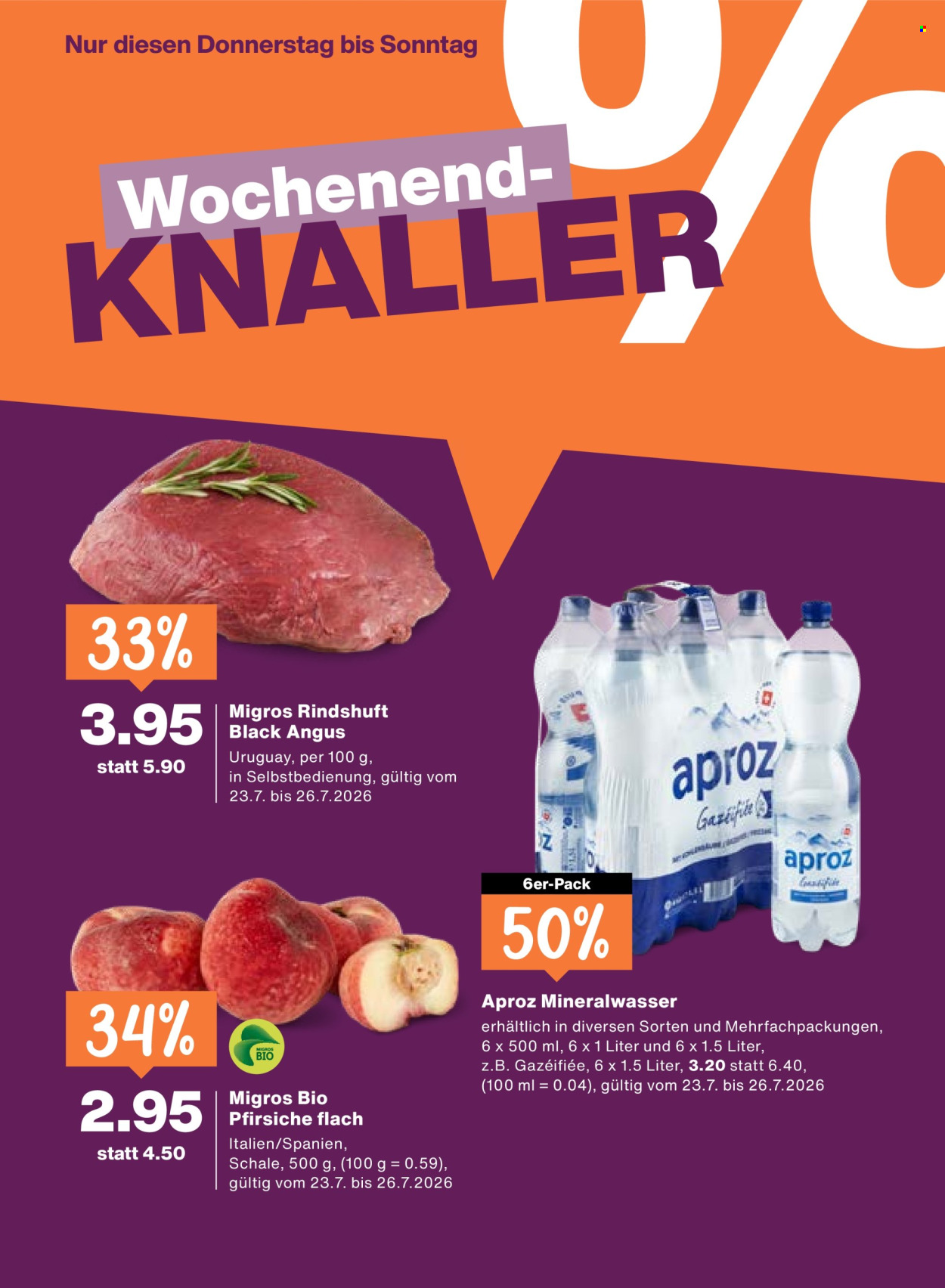Catalogue Migros - 23.7.2026 - 29.7.2026. Page 20. Page 20
