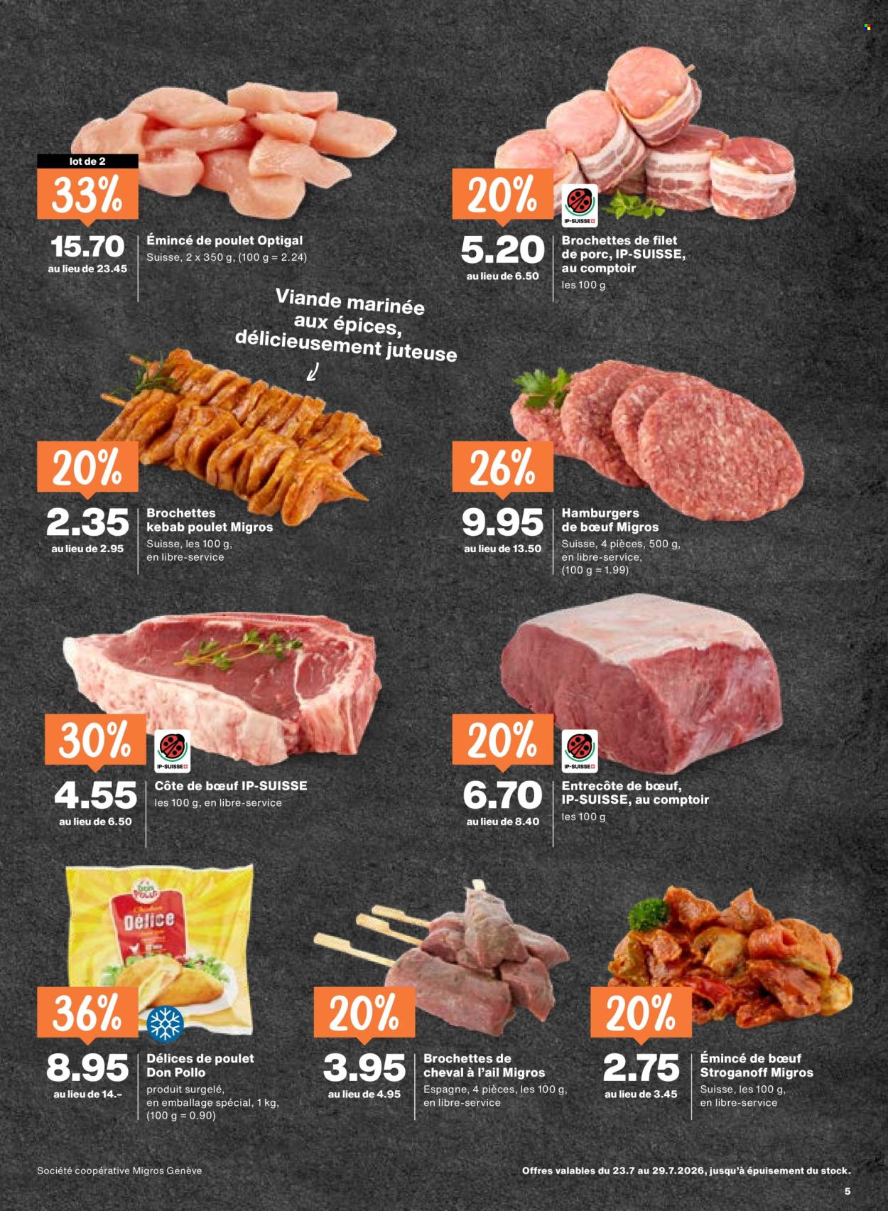 Catalogue Migros - 23.7.2026 - 29.7.2026. Page 5. Page 5