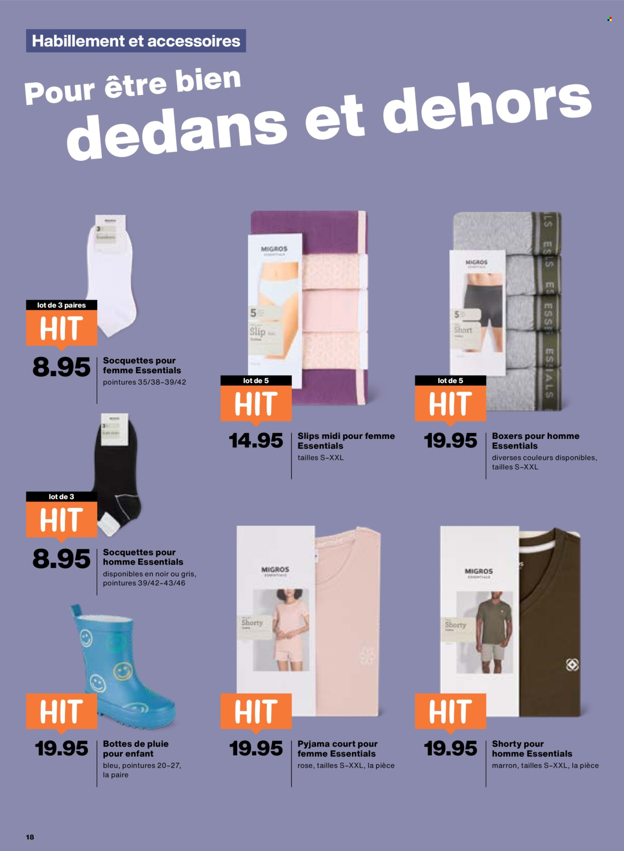 Catalogue Migros - 23.7.2026 - 29.7.2026. Page 18. Page 18
