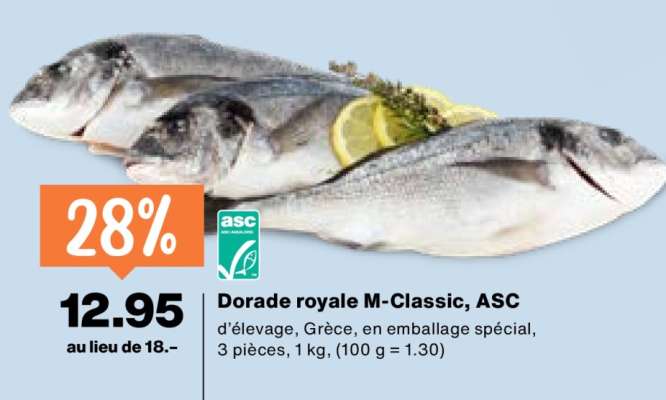 Dorade royale M-Classic, ASC