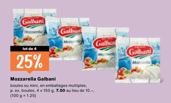 Mozzarella Galbani