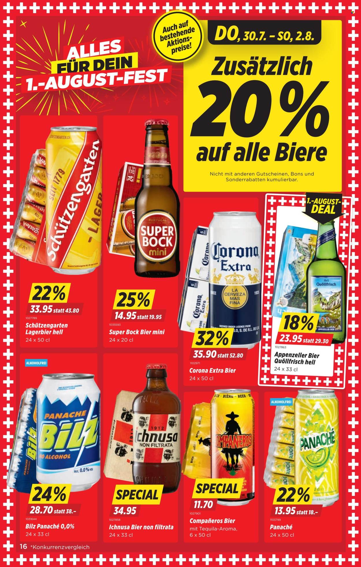 Catalogue Denner - 30.7.2026 - 5.8.2026. Page 16. Page 16