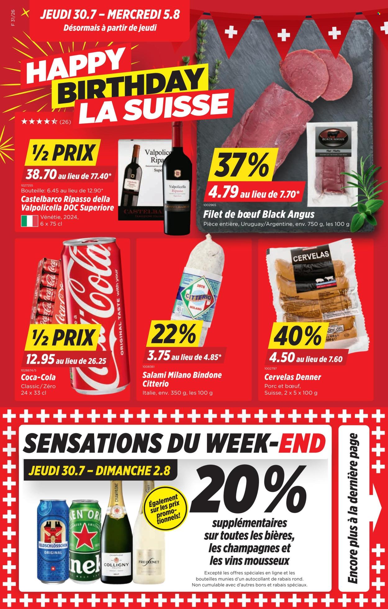 Catalogue Denner - 30.7.2026 - 5.8.2026. Page 1. Page 1