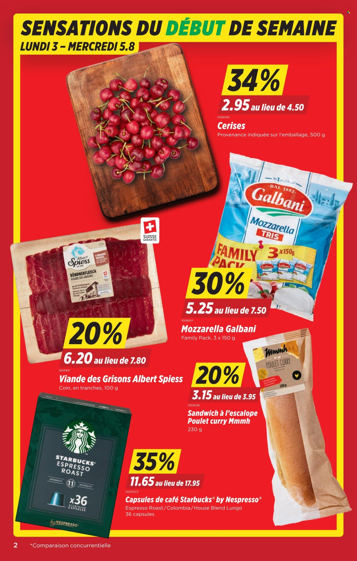 Catalogue Denner - 30.7.2026 - 5.8.2026. Page 2. Page 2