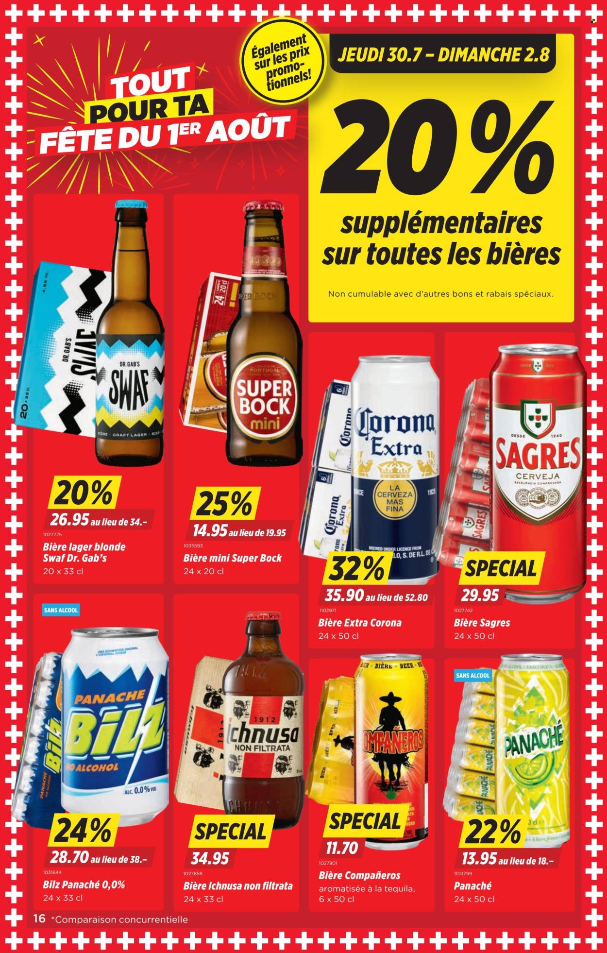 Catalogue Denner - 30.7.2026 - 5.8.2026. Page 16. Page 16