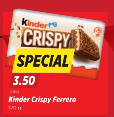 Kinder Crispy Ferrero