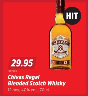 Chivas Regal Blended Scotch Whisky