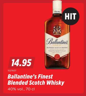 Ballantine's Finest Blended Scotch Whisky