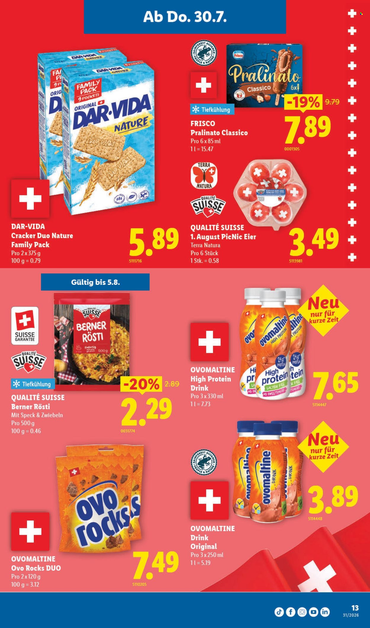 Catalogue Lidl - 30.7.2026 - 5.8.2026. Page 13. Page 13
