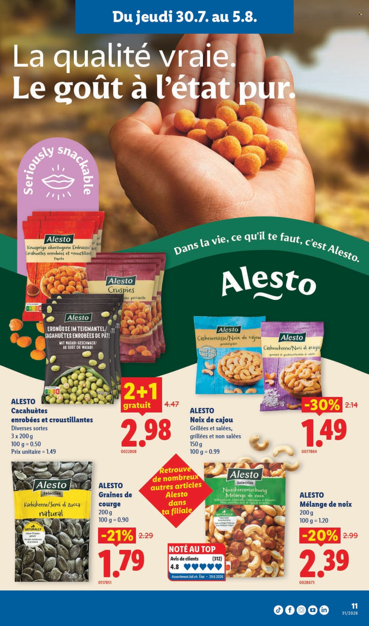 Catalogue Lidl - 30.7.2026 - 5.8.2026. Page 11. Page 11