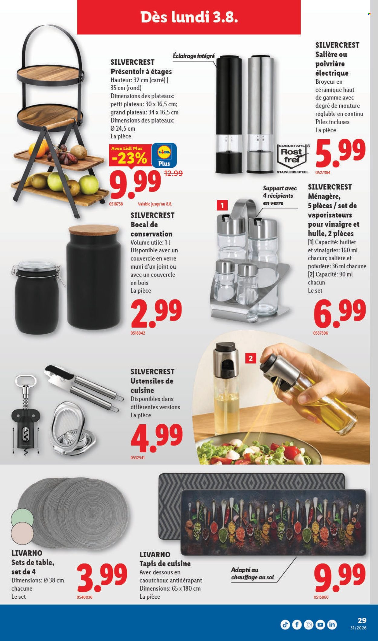 Catalogue Lidl - 30.7.2026 - 5.8.2026. Page 31. Page 31