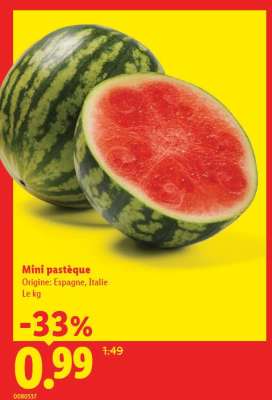 Mini pastèque