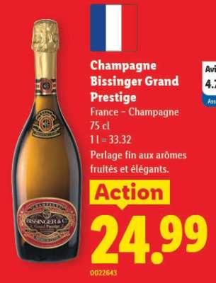 Champagne Bissinger Grand Prestige