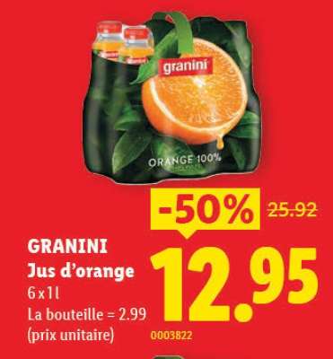 granini JUS D’ORANGE